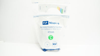 Fisher&Paykel RT045L Nivairo Non-Vented Hospital Full Face Mask, Size L
